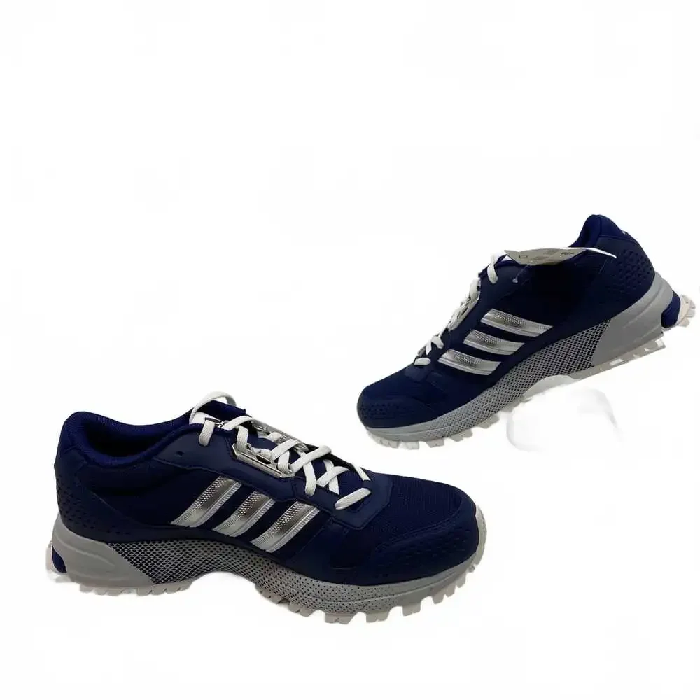 Adidas Blue Synthetic Classic Marathon TR 10 Sneakers | Size 10